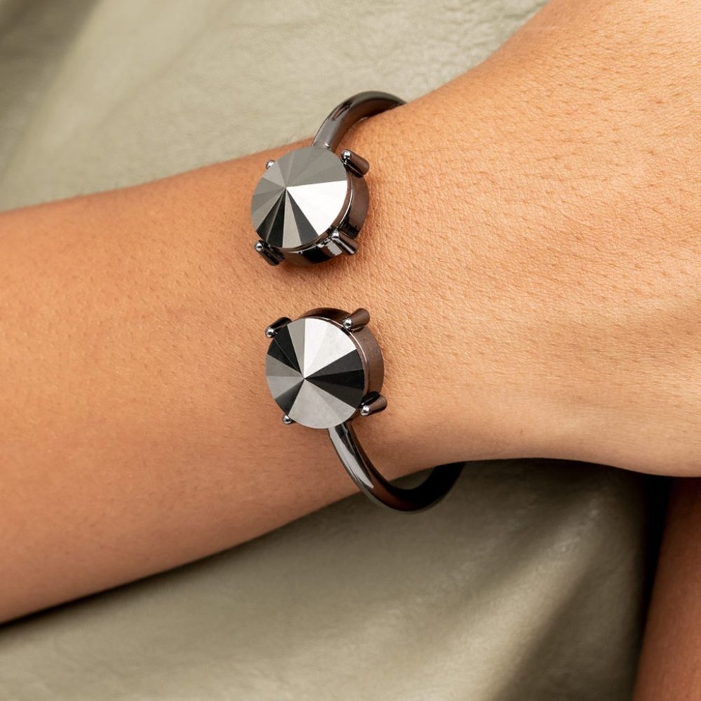 Spark and Sizzle Black Bracelet